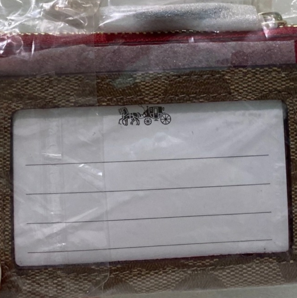 ✅Coach ID/Credit Card Wallet 💜 New With TAGS ✅ - Picture 4 of 6